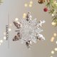 thumbnail image 3 of 1 pieza de copo de nieve navideño, alce, árbol de Navidad, colgante, corona de ciervo de cristal de Noel, adornos colgantes, regalos de festival de Año Nuevo de Navidad, 3 of 5