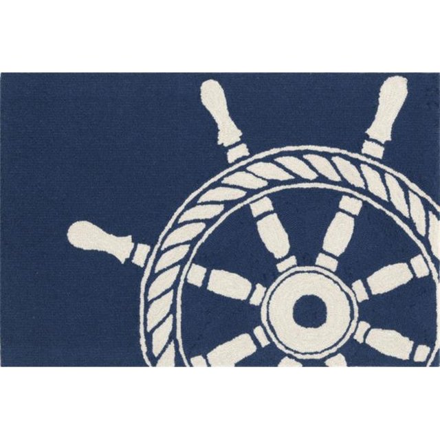 Liora Manne 1456/33 Roue de Navire Marine 30''X48''