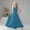 Blue, variant on Dress Girls Cute Birthday Girl Dress Toddler Girls Flower Girl Dress
