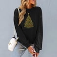 thumbnail image 5 of Heisall Womens Sweatshirts Round Neck No Hood Loose Casual Christmas Print 2025 Fall Winter Christmas Fashion Sweatshirts, 5 of 6