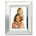 thumbnail image 2 of Lawrence Frames Brushed Silver Plated 5x5 Metal Picture Frame Shiny Inner Edge 750155, 2 of 2
