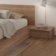 thumbnail image 3 of Nexera Kanso 4-Piece Queen Size Low Platform Bedroom Set, Brown Oak, 3 of 7