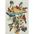 thumbnail image 1 of Kits de Bordado Pájaros Cgtredaw Punto Cruz DIY Hilo Algodón 11 Quilates, 1 of 10
