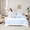 Blue B, variant on Feelyou Monogrammed E Bed in a Bag Twin size, Initial Letter Bed Set, Pink Bow Reversible Bedding Twin Size, Super Cozy Bedroom Decor, 7-Piece