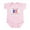 Petal Pink, variant on CafePress - Daddy's Little Puerto Rican Princess Infant Bodysu - Baby Light Bodysuit, Size Newborn - 24 Months