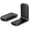 Black - Two Pack, variant on Headphone Stand, Sticky Headset Hanger - Adhesive Headphone Holder Hook Mount, Headset Stand Holder Clip Under Desk, Earphone Clamp for Airpods Max, HyperX, Sennheiser, Mother's Day