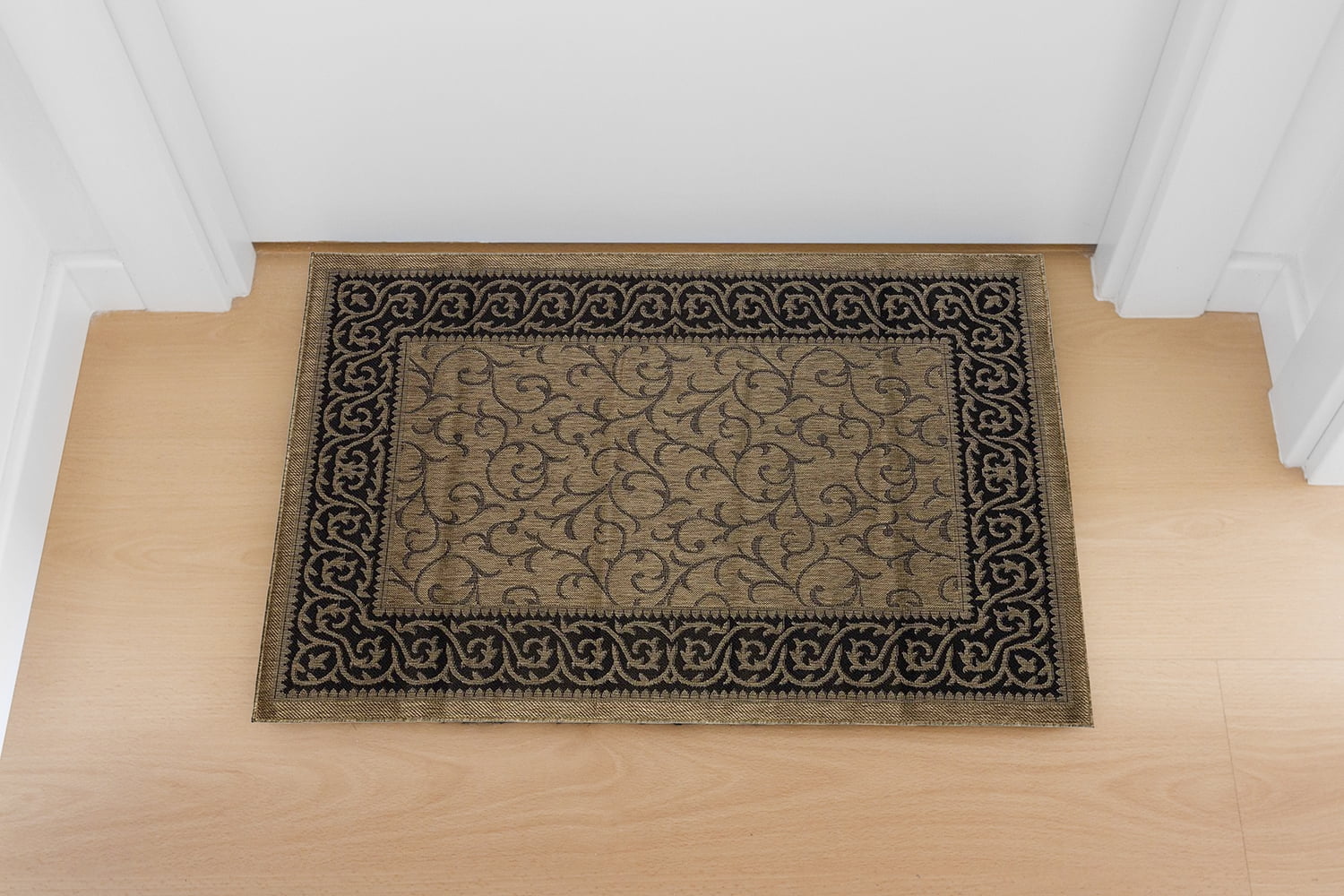 Key West Brown Indoor/Outdoor Rugs Flatweave Contemporary Patio, Pool