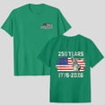 thumbnail image 5 of Leey-World We The People 250 Years of Freedom 1776-2026 250th Birthday T-Shirt America 250 Shirt(Green,2XL), 5 of 9