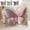 Pink, variant on RKSTN Butterfly Shaped Throw Pillow - Soft Stuffed Seat Cushion Pad, Pink Plush Velvet Decorative Animal Pillow for Couch, Living Room, Bed