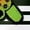 Military Green, variant on Let's Play the Game - Gaming Enthusiast or Video Gamer, Black T-Shirt, Small