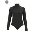 thumbnail image 5 of Luxtrada Women's Star Bodysuit Turtleneck Women Long Sleeve Bodysuit Women Leotard Turtleneck Bodysuits Stretchy Shapewear, 5 of 10