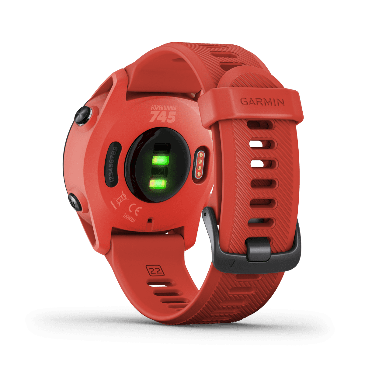 Garmin Forerunner 745, Red, Fitness GPS Smartwatch for Runners (Garmin Certified )