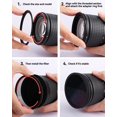 thumbnail image 4 of 52mm to 77mm Step-Up Adapter Rings Black, 4 of 7