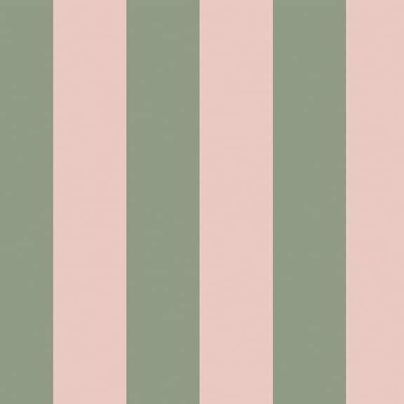 Cath Kidston Canopy Stripe Green & Pink