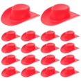 thumbnail image 1 of Miangastore Tiny Hats 20Pack Mini Cowgirl Hat Lightweight Cowboy Hat Shape For Craft Projects, 1 of 8