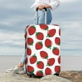 thumbnail image 7 of Fuzoiu Hand Drawn Strawberry Print Suitcase Cover,Washable Luggage Covers for Suitcase,Elastic Luggage Protector Cover,Scratch Resistant Travel Suitcase Covers-X-Large, 7 of 7