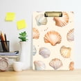 thumbnail image 2 of FORMRS Acrylic Clipboard with Low Profile Clip Standard A4 Letter Size, 12.5" x 9", Beige Seashell, 2 of 8