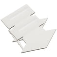 thumbnail image 1 of Dosaele2 Pcs Air Tags Graduation Gift Card DIY Gift Card 12.00X10.30X2.00CM White, 1 of 8