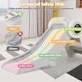 thumbnail image 4 of Choco Moon 2 in 1 Baby Slide with Climber for Toddlers Age 18+ Months, Indoor Playset for Kids-Gray, 4 of 8