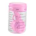 thumbnail image 3 of Juego de tazas y cucharas medidoras con escala, té, café, utensilios para hornear Rosa claro Sunnimix Cucharas de medir de cocina, 3 of 7