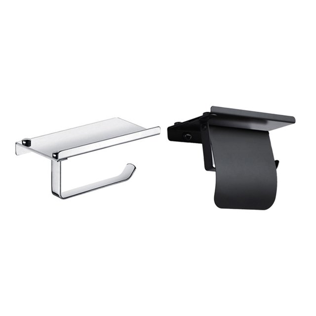 Toilet Paper Holder, Waterproof Rustproof Exquisite Workmanship Bathroom Rack Easy To Install For Hotel ANGGREK Otros