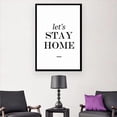 thumbnail image 2 of Modern Simple English Words Canvas Print Picture Wall Art Home Room Decor Painting Poster, 2 of 7