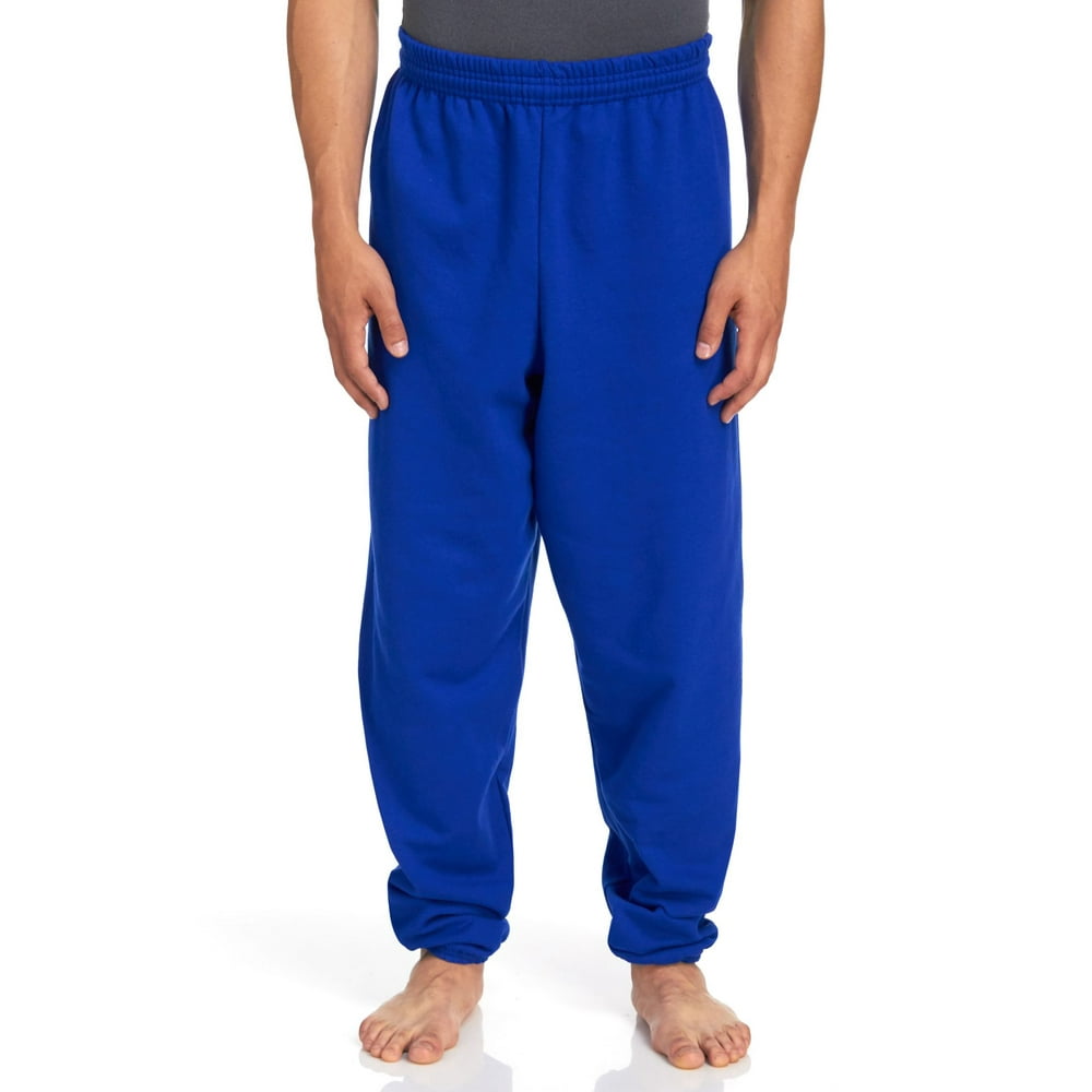Hanes - Hanes Men's ComfortBlend EcoSmart Sweatpants, Deep Royal, Large ...