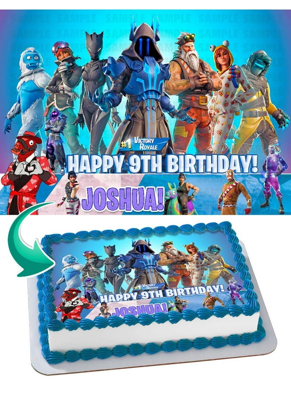 Fortnite Decorative Baking in Fortnite Party Supplies - Walmart.com