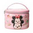 thumbnail image 1 of Bolsas de maquillaje impermeables de PU de Disney, bolsas de almacenamiento de cosméticos de viaje con patrón de pato Donald de Anime, bolso de mano para mujer Gao Jinjia LED, 1 of 2