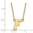 thumbnail image 3 of Real 10kt Yellow Goldy LogoArt University of Florida Small Pendant With Necklace; for Adults and Teens; for Women and Men, 3 of 3
