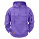thumbnail image 4 of pstuiky camisas de manga larga para hombre, Sudadera con capucha, cremallera de un cuarto y múltiples bolsillos de manga larga de color liso para hombre Tops casuales para hombres xxxl, 4 of 4