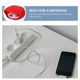 thumbnail image 2 of MIANGASTORE Automatic Cable Winder Retractable Cord Winder Wire Storage for USB Cables Headphone Cable Red, 2 of 8
