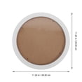 thumbnail image 4 of Raindrops Circular Frames White Wooden Round 1Pc, 4 of 7