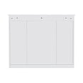 thumbnail image 5 of Bathroom Medicine Cabinet, Wall Mounted Bathroom Storage Cabinet with Mirror and Open Shelves, Modern Floating Storage Organizer, Not Include Bathroom Vanity, 5 of 7