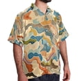 thumbnail image 2 of Atlas Men's Short Sleeve Beach Button Down Casual Printed Summer Shirts - Unisex, 2 of 6
