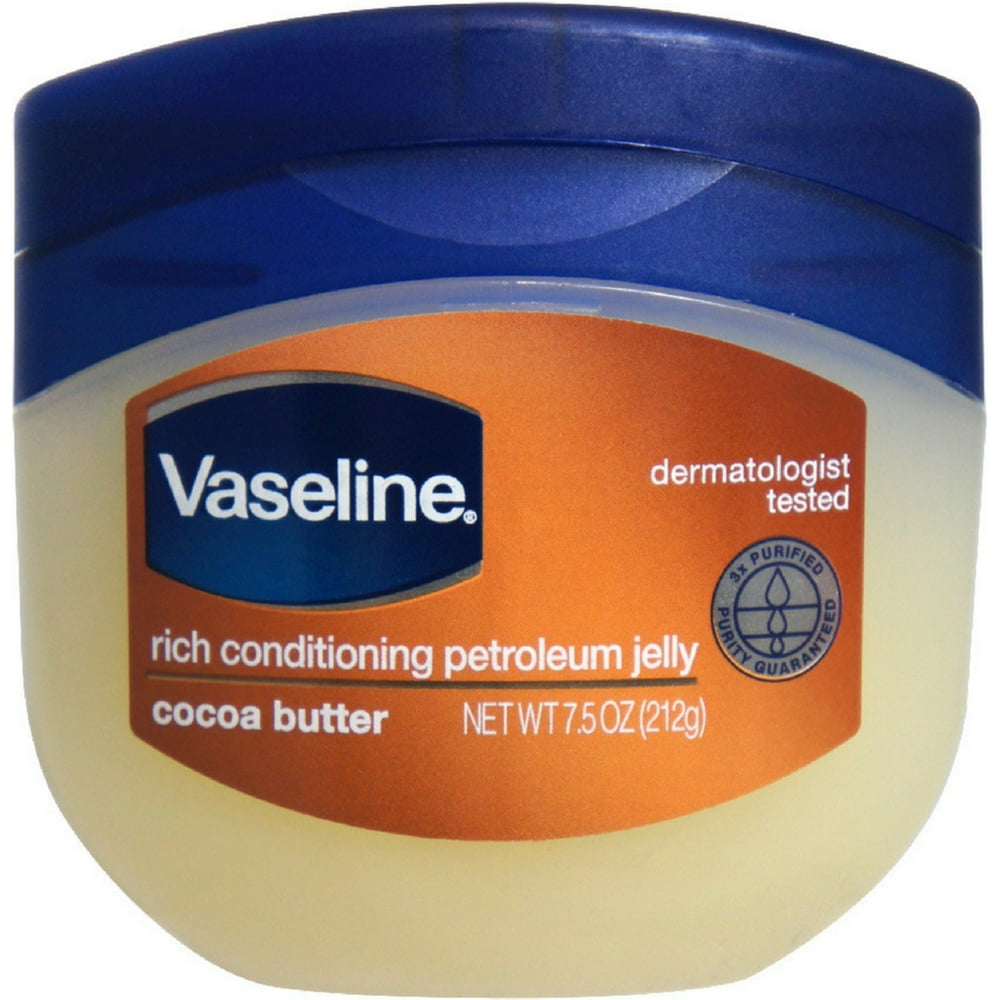 Vaseline Rich Conditioning Petroleum Jelly Cocoa Butter 7.5 oz