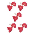 thumbnail image 2 of maskred 50 Pcs Têtes d'Orchidée en Soie Synthétique Durables Conçues pour Roses Rouges 5Set, 2 of 6
