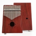 thumbnail image 1 of Piano de Pulgar de 17 Key, Accesorios para Jugar Con Bolsa de Almacenamiento mini Kalimba, Kalimba de Alta, Niños Duraderos para El Entretenimiento de Rendimiento, 1 of 7