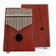 thumbnail image 1 of Piano de Pulgar de 17 Key, Accesorios para Jugar Con Bolsa de Almacenamiento mini Kalimba, Kalimba de Alta, Niños Duraderos para El Entretenimiento de Rendimiento, 1 of 7