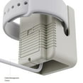 thumbnail image 4 of Support de Chargeur en Silicone pour Apple Watch 8/7/6/5/4/3/SE 45MM Support de Charge avec Base de Design pour Console de Jeu, 4 of 5