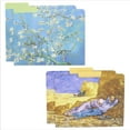 thumbnail image 7 of The Gifted Stationery File Folders - 12 Pack, Letter Size, Multicolor Van Gogh Floral with 1/3 Cut Tabs - Decorative File Folders for Office Supplies for Document Organization, 7 of 7