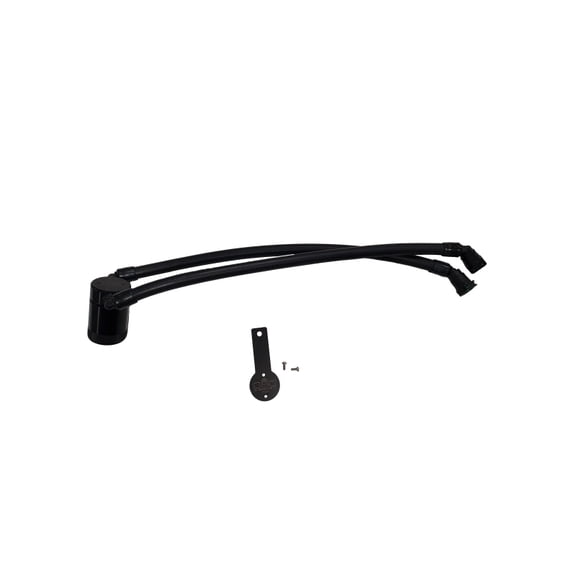 J&L 22-25 Jeep Wagoneer 3.0 Driver Side Oil Separator-Black