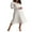 White, variant on xiaxaixu Fall Dresses for Women 2023, Autumn Winter Sweater Dress Long Sleeve V Neck Ribbed Knit Midi Party Dress