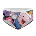 thumbnail image 4 of Adventure Time Womens Underwear Soft Breathable Brief Lace Panty Stretch Hipster Underpants Ladies Panties 2XL, 4 of 7