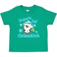 thumbnail image 3 of Inktastic Baby's 1st Chrismukkah with Cute Baby Penguin and Snowflakes Boys or Girls Baby T-Shirt, 3 of 5