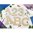 thumbnail image 3 of Essentials By Leisure Arts Arts Wood Letter 9.5" Birch W, 3 of 4