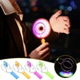thumbnail image 1 of Aodebiao Hand Crank Magnetic Gyroscope Toy, Spinning Top LED Light Fidget Stress Relief Desk Toy, Educational Science Physics Puzzle STEM Learning Game for Kids Adults, Cool Gift, 1 of 8