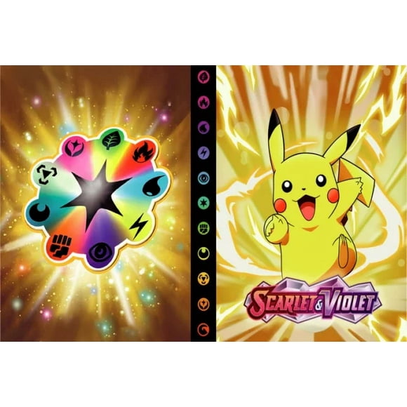 2024New Laser Charizard Squirtle Holder Binder Collections Folder Anime Card Protector Notebook Album 240Pcs Card Book