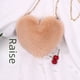 thumbnail image 3 of Bolso de amor para San Valentín, bolso de peluche con forma de corazón, bolso cruzado para mujer, bolso pequeño con forma de corazón de melocotón para mujer, 3 of 6