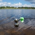 thumbnail image 5 of 10pcs Fishing Bite Alarms Fishing Rod Bells Tip Clip Bells #Ring# Green ABS✨y, 5 of 7